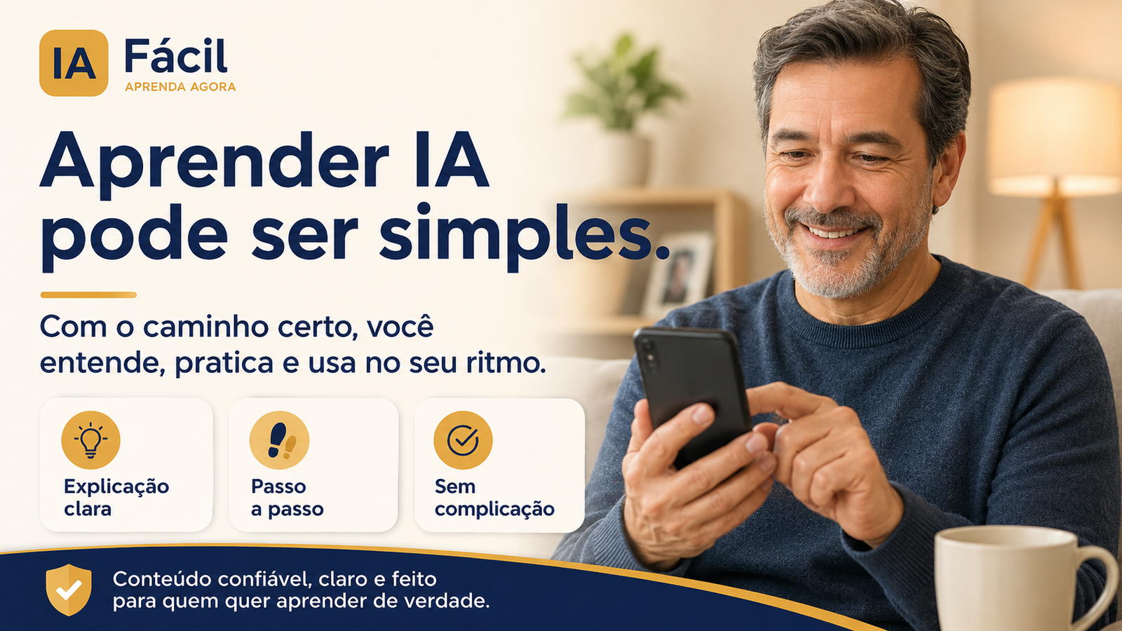 Aprender IA pode ser simples