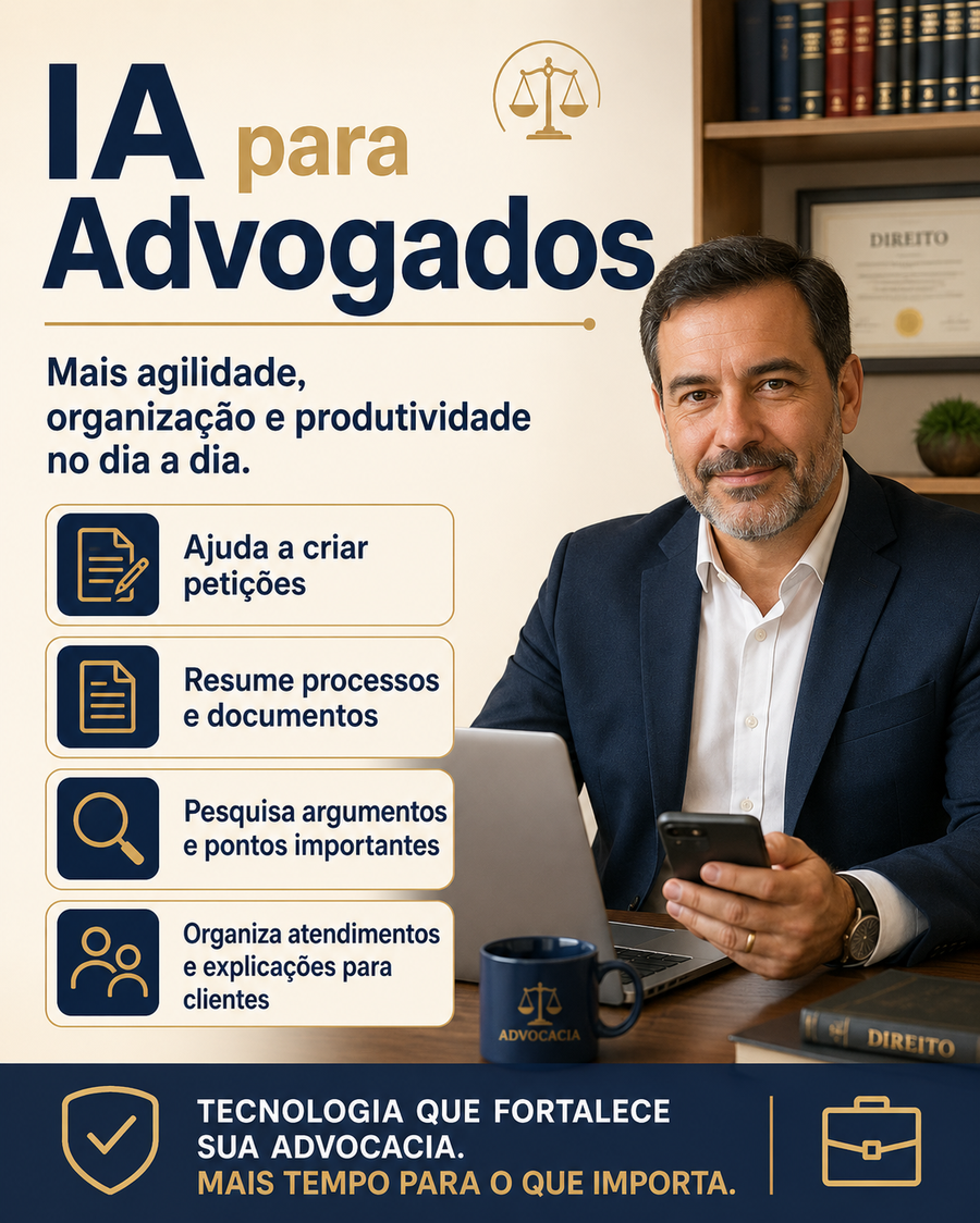 IA para advogados: petições, processos, documentos e atendimento